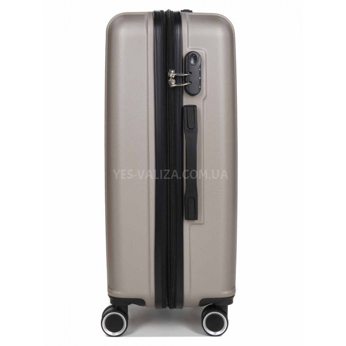 Чемодан Франция средний M шампань 66х42х26+5см/74л/3.5кг/Worldline 623, фото 4