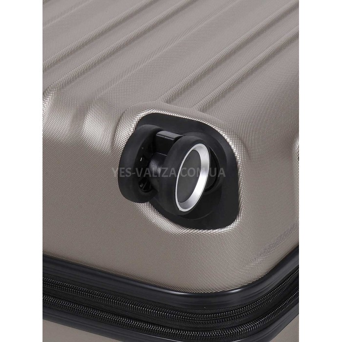 Валіза Франція середня M шампань 66х42х26(+5)см/74л/3.5кг/Worldline623, фото 8