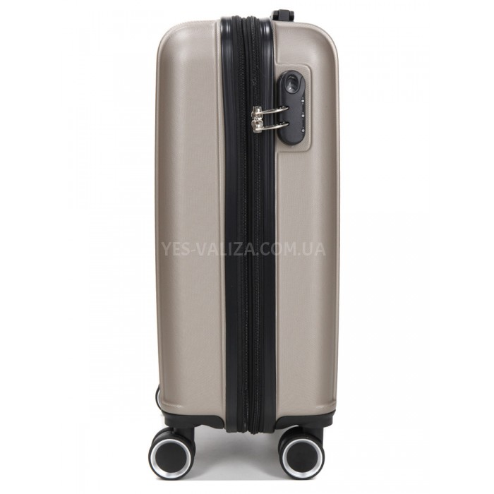 Чемодан ручная кладь S шампань 55х35х21(+5)см/38л/2.6кг/Worldline 623, фото 4