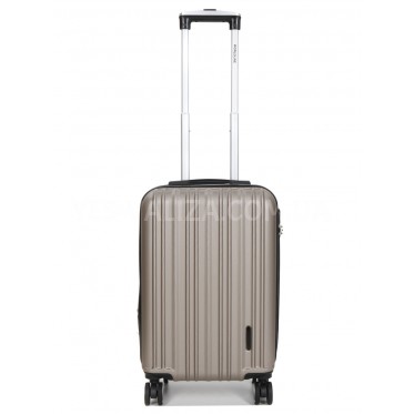 Чемодан ручная кладь S шампань 55х35х21(+5)см/38л/2.6кг/Worldline 623