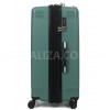 Валіза велика L поліпропілен зелена 75х48х31+5/108л/4.5кг/Worldline292, фото 14