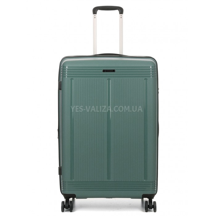 Чемодан большой L полипропилен зелён 75х48х31+5/108л/4.5кгWorldline292, фото 1