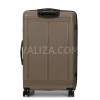 Чемодан большой L полипропилен беж 75х48х31+5/108л/4.5кг/Worldline 292, фото 13