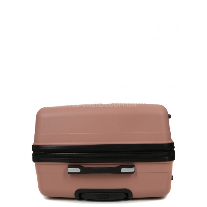 Валіза велика L поліпропілен пудра 75х48х31+5/108л/4.5кг/Worldline 292, фото 6