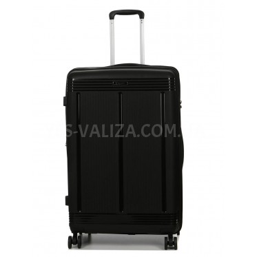 Чемодан большой L полипропилен чёрный75х48х31+5/108л/4.5кгWorldline292