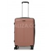Валіза середня М поліпропілен пудра 65х43х28+5/72л/3.4кг/Worldline 292, фото 11