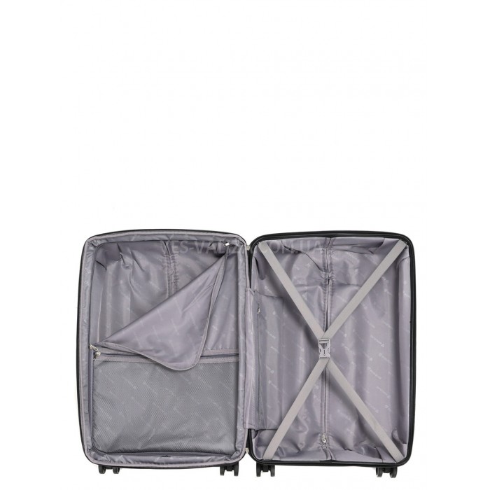 Валіза середня М поліпропілен зелена 65х43х28+5/72л/3.4кг/Worldline292, фото 9