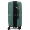 Валіза середня М поліпропілен зелена 65х43х28+5/72л/3.4кг/Worldline292, фото 14