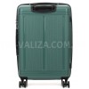 Чемодан средний М полипропилен зелёный65х43х28+5/72л/3.4кгWorldline292, фото 13