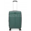 Валіза середня М поліпропілен зелена 65х43х28+5/72л/3.4кг/Worldline292, фото 11