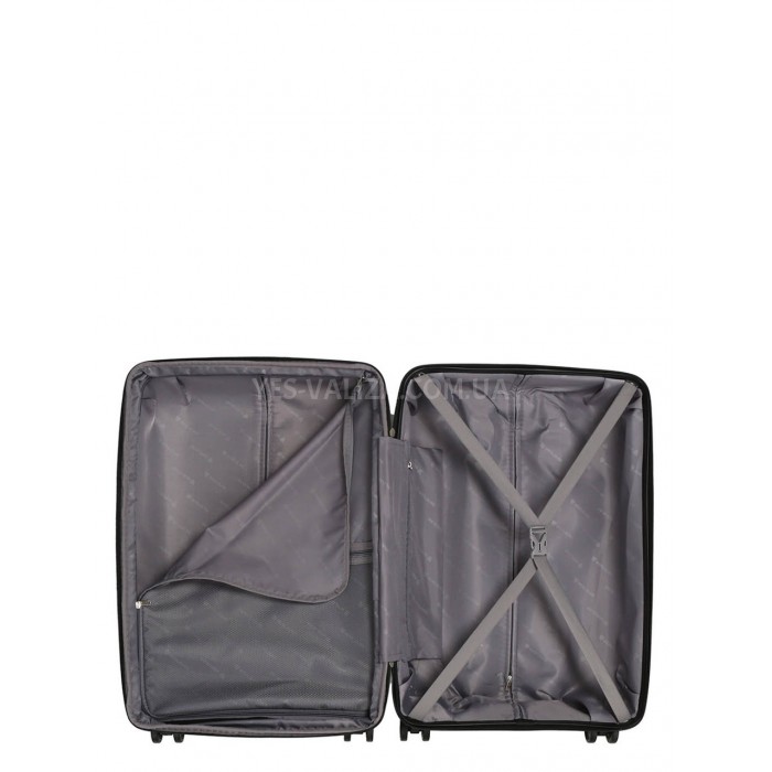 Чемодан средний М полипропилен беж 65х43х28+5/72л/3.4кг/Worldline 292, фото 9