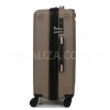Валіза середня М поліпропілен беж 65х43х28+5см/72л/3.4кг/Worldline 292, фото 14