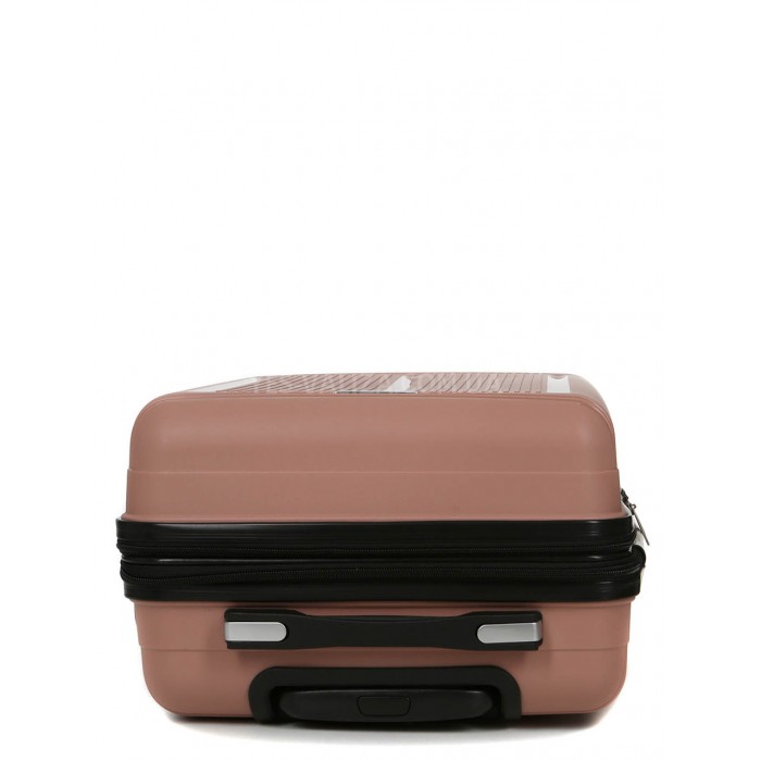 Валіза мала S поліпропілен пудра 55х36х23(+5)см/47л/2.9кг/Worldline292, фото 5
