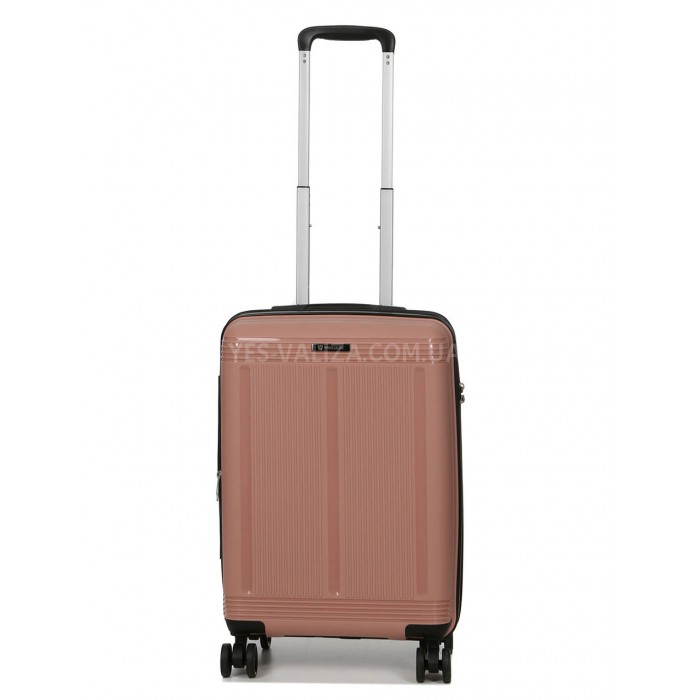Чемодан малый S полипропилен пудра 55х36х23+5/47л/2.9кг/Worldline 292, фото 1