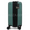 Чемодан малый S полипропилен зелёный 55х36х23+5/47л/2.9кг/Worldline292, фото 14