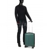 Чемодан малый S полипропилен зелёный 55х36х23+5/47л/2.9кг/Worldline292, фото 20