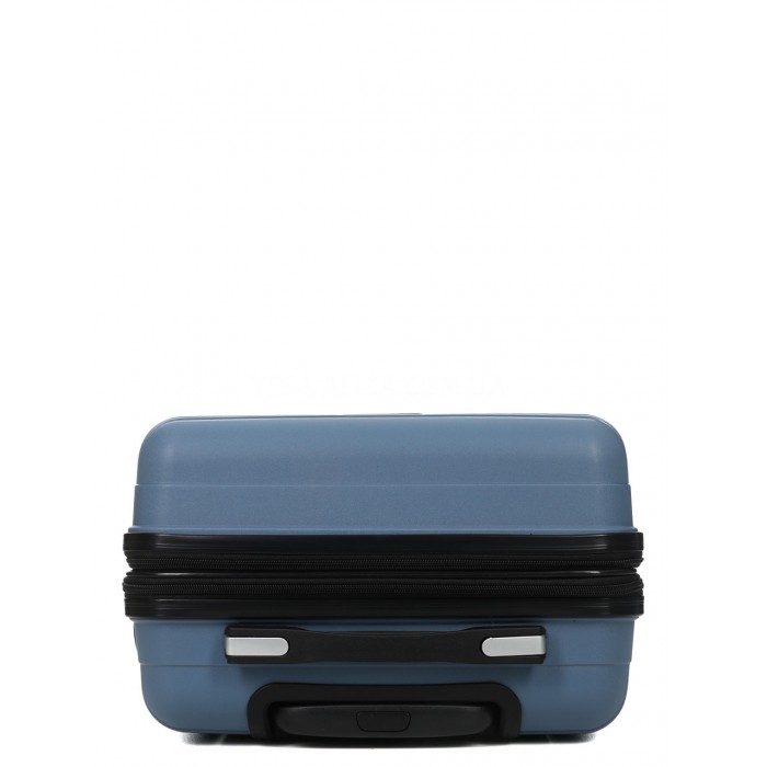 Чемодан малый S полипропилен синий 55х33х23+5/47л/2.9кг/Worldline 292, фото 6