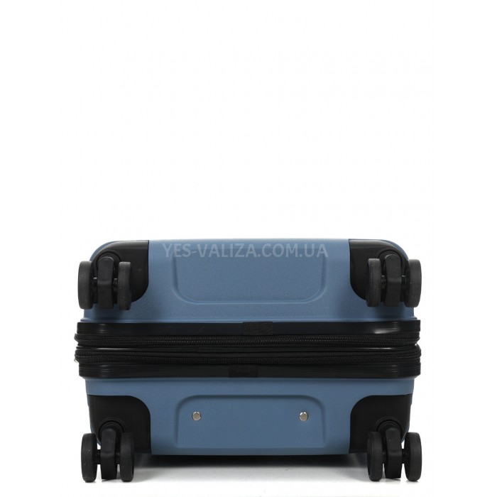 Чемодан малый S полипропилен синий 55х33х23+5/47л/2.9кг/Worldline 292, фото 7