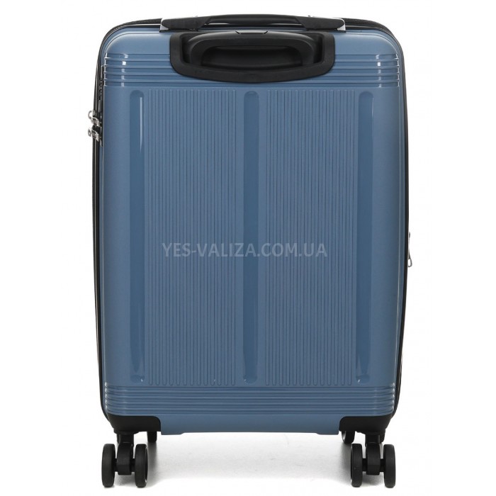 Чемодан малый S полипропилен синий 55х33х23+5/47л/2.9кг/Worldline 292, фото 3