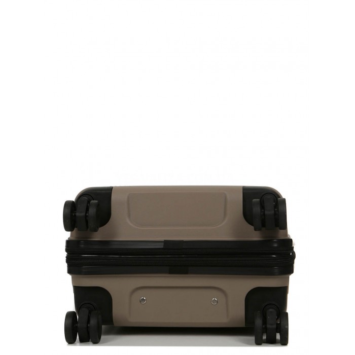 Валіза мала S поліпропілен беж 55х36х23(+5)см/47л/2.9кг/Worldline 292, фото 7