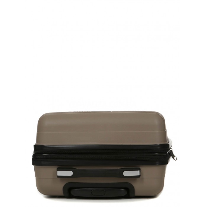 Валіза мала S поліпропілен беж 55х36х23(+5)см/47л/2.9кг/Worldline 292, фото 6