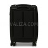 Валіза мала S поліпропілен чорна 55х36х23+5см/47л/2.9кг/Worldline 292, фото 13