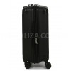 Валіза мала S поліпропілен чорна 55х36х23+5см/47л/2.9кг/Worldline 292, фото 15