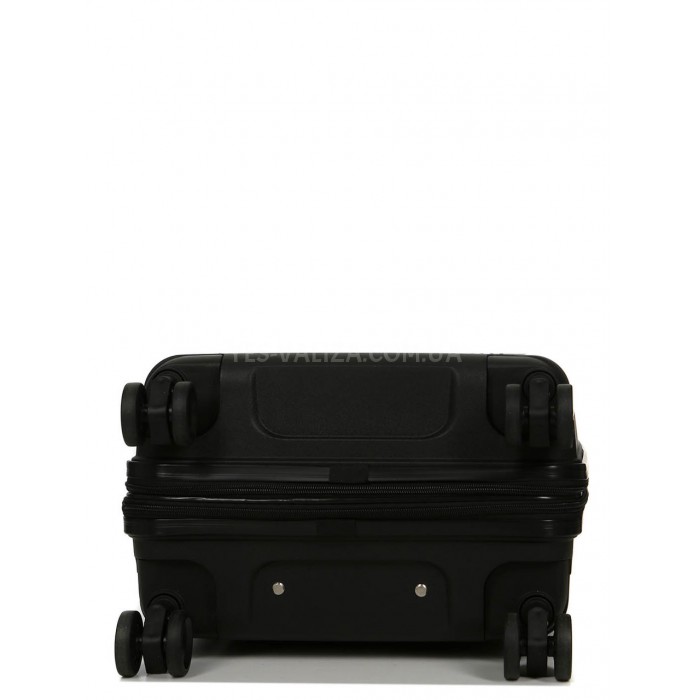 Чемодан малый S полипропилен чёрный 55х36х23+5/47л/2.9кг/Worldline 292, фото 7