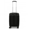 Валіза мала S поліпропілен чорна 55х36х23+5см/47л/2.9кг/Worldline 292, фото 11