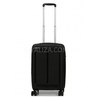 Чемодан малый S полипропилен чёрный 55х36х23+5/47л/2.9кг/Worldline 292