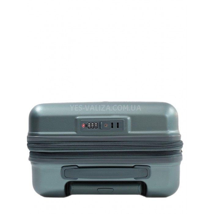 Валіза велика L полікарбонат зелена 75х51х31(+5)см/125л/4.45кг/Airtex, фото 5