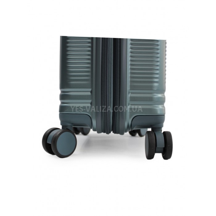 Чемодан средний М поликарбонат зелёный 65х44х25+5/82л/3.65кг/Airtex649, фото 10