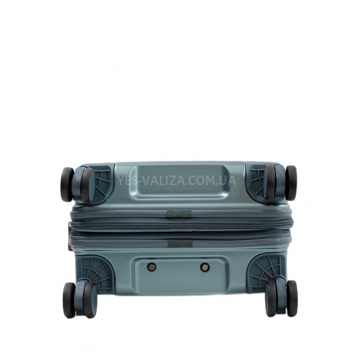 Чемодан средний М поликарбонат зелёный 65х44х25+5/82л/3.65кг/Airtex649, фото 7