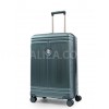 Валіза середня М полікарбонат зелена 65х44х25+5/82л/3.65кг/Airtex 649, фото 11