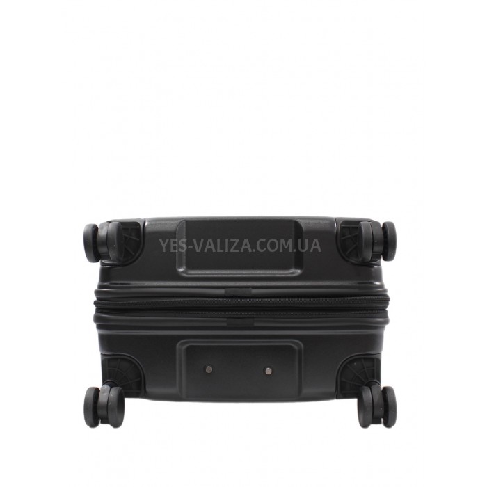 Валіза середня М полікарбонат чорна 65х44х25+5см/82л/3.65кг/Airtex 649, фото 7