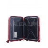 Чемодан малый S поликарбонат красный 55x35x20+5см/48л/2.8кг/Airtex 649, фото 18