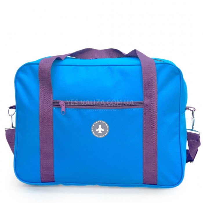 Сумка(ручна поклажа) Польща синя 40х30х20см/24л/0.5кг/Fly 0234, фото 1