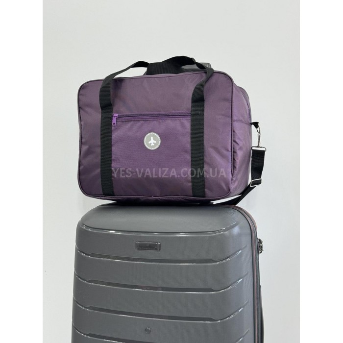 Сумка(ручная кладь) Польша фиолет 40х30х20см/24л/0.5кг/Fly 0234, фото 9