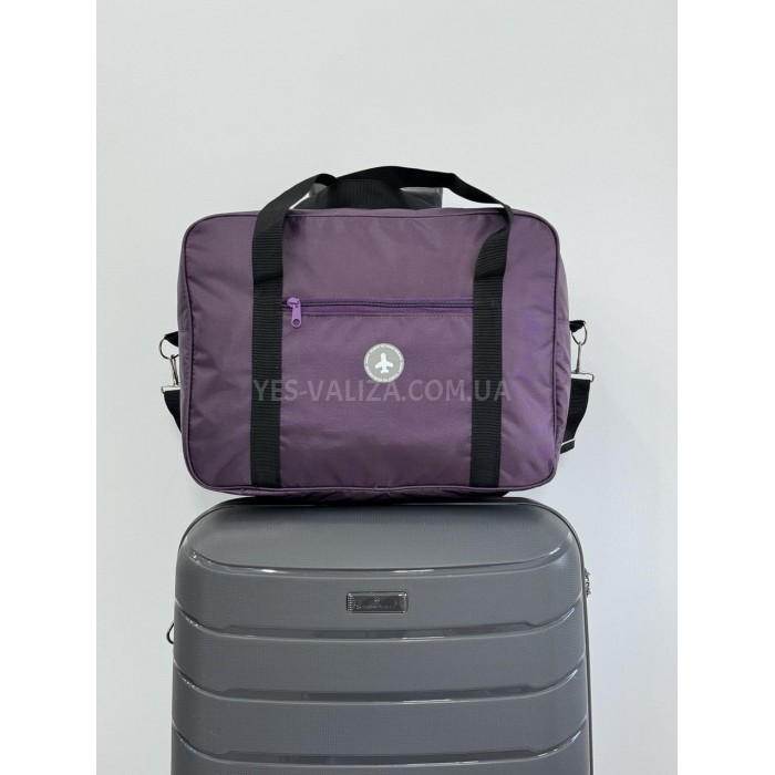 Сумка(ручная кладь) Польша фиолет 40х30х20см/24л/0.5кг/Fly 0234, фото 6