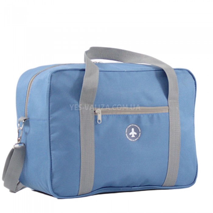 Сумка(ручна поклажа) Польща блакитна 40х30х20см/24л/0.5кг/Fly 0234, фото 2