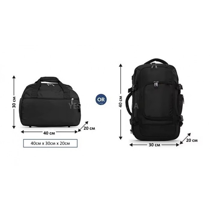 Сумка(ручная кладь) Польша голубая 40х30х20см/24л/0.5кг/Fly 0234, фото 9