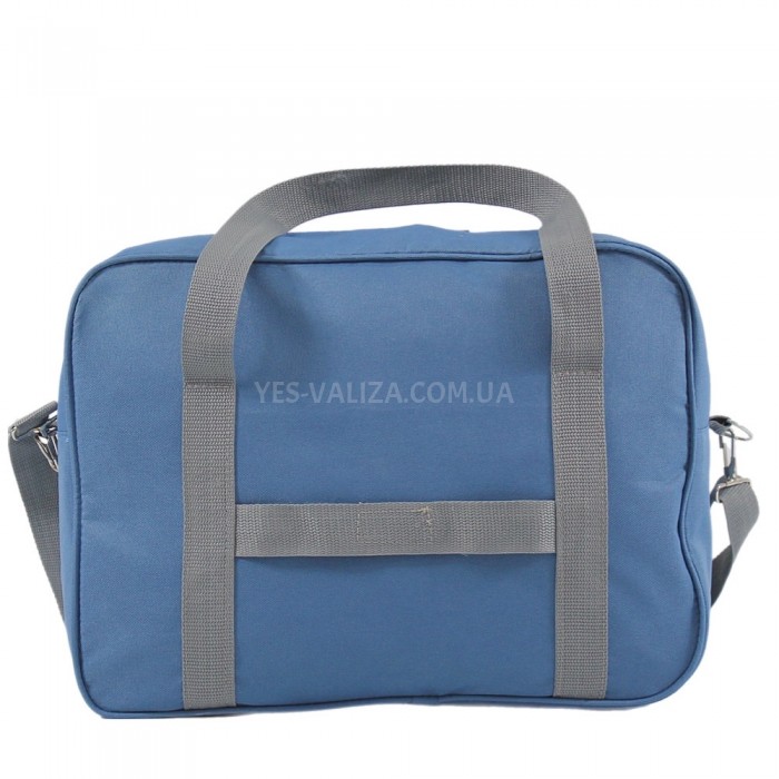 Сумка(ручная кладь) Польша голубая 40х30х20см/24л/0.5кг/Fly 0234, фото 3