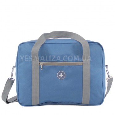 Сумка(ручна поклажа) Польща блакитна 40х30х20см/24л/0.5кг/Fly 0234