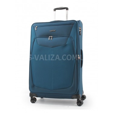 Валіза велика L тканина синя 79х48х32(+5)см/111л/3кг/Airtex 6903
