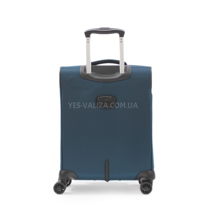 Чемодан ручная кладь S ткань синий 55х40х20+5см/43л/2.3кг/Airtex 6903, фото 3