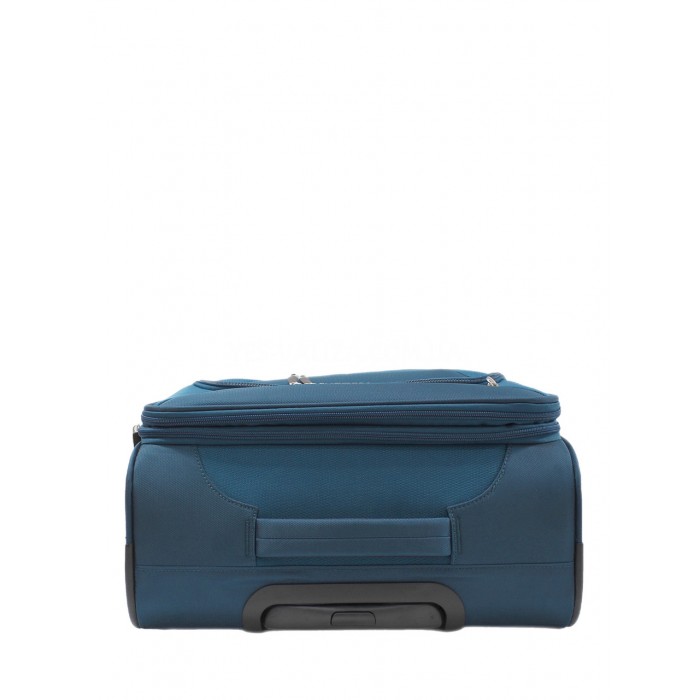 Чемодан ручная кладь S ткань синий 55х40х20+5см/43л/2.3кг/Airtex 6903, фото 7