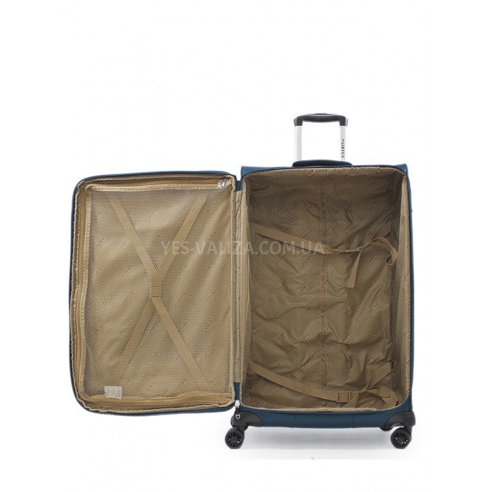 Набір валіз Франція (L M S-3шт) тканина синя/Airtex 6903, фото 10