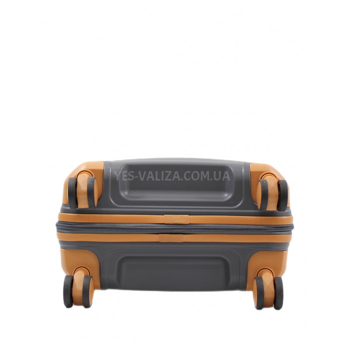 Валіза мала S поліпропілен сіра 55х38х22см/40л/2.6кг/Snowball 49403, фото 7