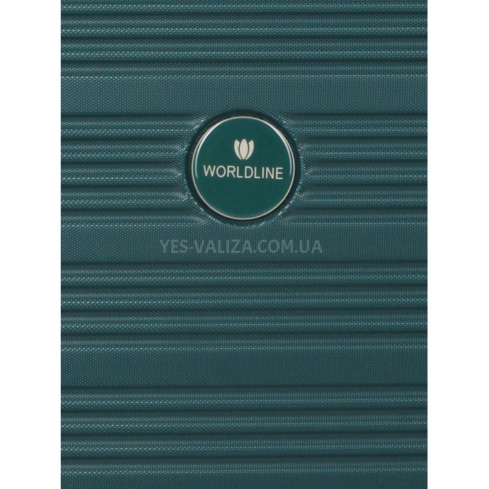 Чемодан Франция малый S зелёный 55х40х25(+5)см/50л/2.9кг/Worldline 805, фото 10