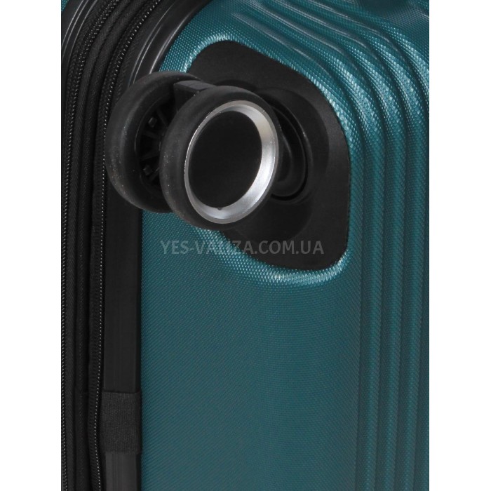 Чемодан Франция малый S зелёный 55х40х25(+5)см/50л/2.9кг/Worldline 805, фото 12